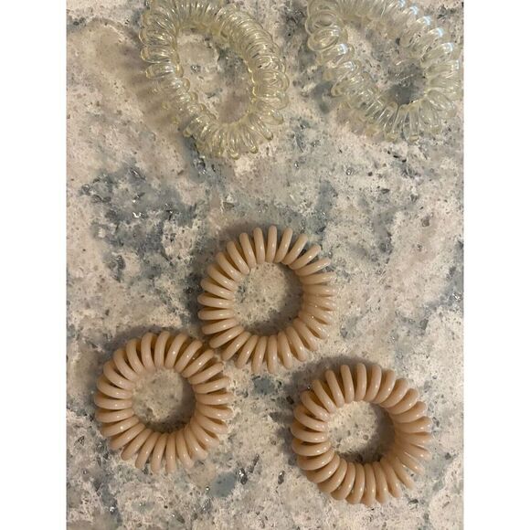 Target 10 Scrunci Plastic Multi Sizes Hair Pony Tail Holder - Picture 3 of 8